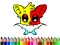 Mchezo Cute Bat Coloring Book online