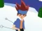 Mchezo Beyblade Skier online