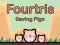Mchezo Fourtris Saving Pigs online