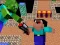Mchezo Space Adventure: Noobiks Battle vs Zombies online