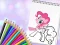 Mchezo Cute Pony Coloring Book online