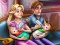 Mchezo Rapunzel Twins Family Day online