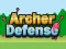 Mchezo Archer Defense Advanced online