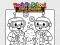 Mchezo Back to School: Robot Coloring Book online