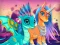Mchezo Cute Unicorns And Dragons Puzzle online