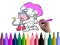 Mchezo Dora Coloring Fun Time online