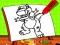 Mchezo Easy Kids Coloring Dinosaur online