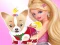 Mchezo Barbie's Dog Dressup online