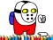 Mchezo Space Dude Coloring Book online