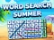 Mchezo Word Search Summer online