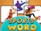 Mchezo Sports Word Puzzle online