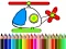 Mchezo Back To School Helicopter Coloring online