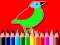 Mchezo Back To School: Birds Coloring Book online