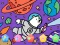 Mchezo Color By Code Space Bear online
