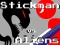 Mchezo Stickman vs Aliens online