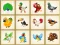 Mchezo Birds Board Puzzles online