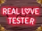Mchezo Real Love Tester online