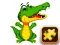 Mchezo Aligator Puzzle online