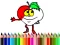 Mchezo Back To School: Fruits Coloring online