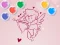 Mchezo Bubble Shooter Valentine online