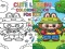 Mchezo Cute Labubu Coloring Book for Kids online