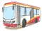 Mchezo Cartoon Bus Slide online