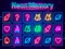 Mchezo Neon Memory online