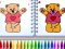 Mchezo Cute Teddy Bear Colors online