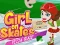 Mchezo Girl on Skates Pizza Mania online