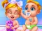 Mchezo Newborn Sweet Baby Twins online