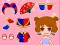 Mchezo Lovely Doll Dress Up Game online