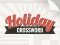 Mchezo Holiday Crossword online