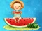 Mchezo Watermelon and Drinks Puzzle online