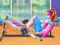 Mchezo Princesses: fitness against fat online