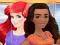 Mchezo Ariel and Moana Princess on Vacation online