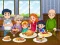 Mchezo Family Dinner Jigsaw online