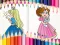 Mchezo Beautiful Princess Coloring Book online