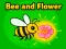 Mchezo Bee and Flower online