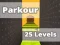 Mchezo Parkour 25 Levels online