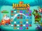 Mchezo Heroes of the match 3 online