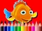 Mchezo Back To School: Fish Coloring Book online