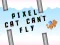 Mchezo Pixel cat can't fly online