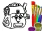Mchezo Back To School: School Bag Coloring Book online