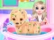 Mchezo Baby Elsa Puppy Surgery online