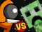 Mchezo Among vs Creeper Fight online