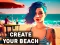 Mchezo Create your beach online