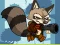 Mchezo Raccoon adventure game online