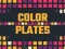Mchezo Color Plates online