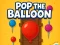 Mchezo Pop The Balloons online