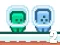 Mchezo Green and Blue Cuteman 2 online